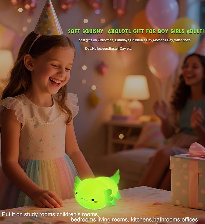 DREAMING MY DREAM Axolotl Night Light - Image 6