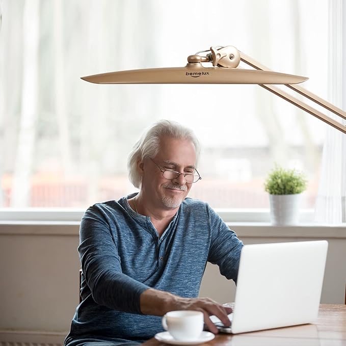 LED Desk Lamp with Clamp, Dimming Task Lamp - Image 5