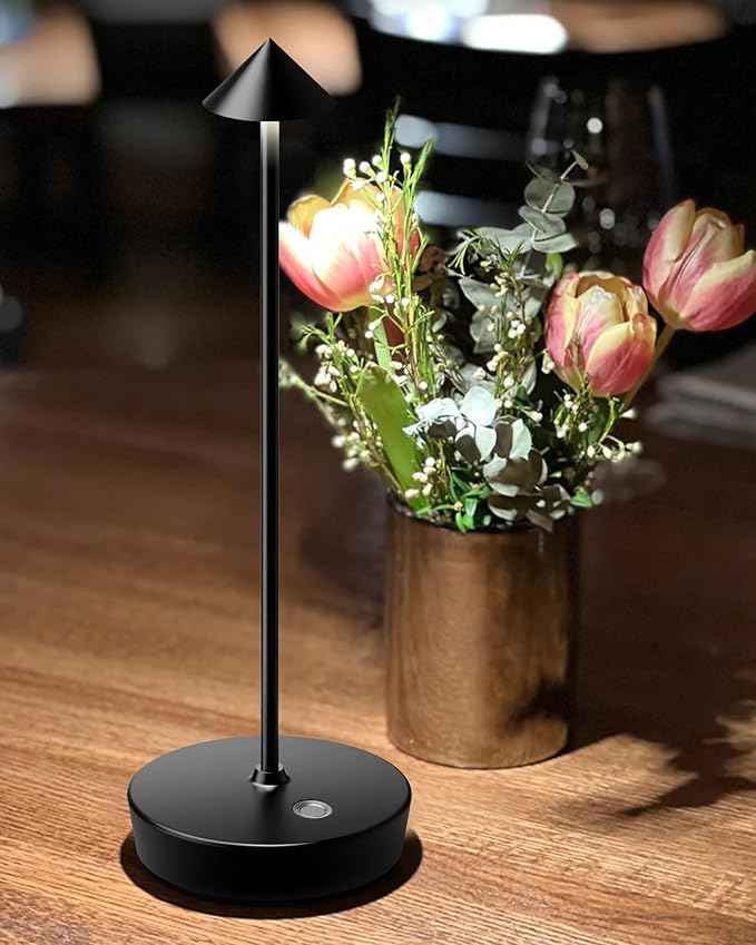 Cordless Table Lamps Rechargeable, 6000mAh Battery Operated LED Desk Lamp - Image 2