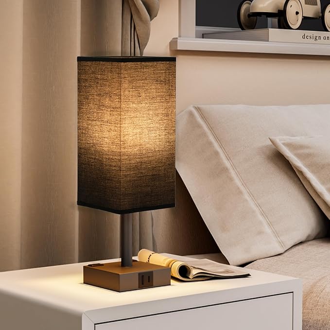 Touch Bedside Table Lamp for Nightstand - Image 8