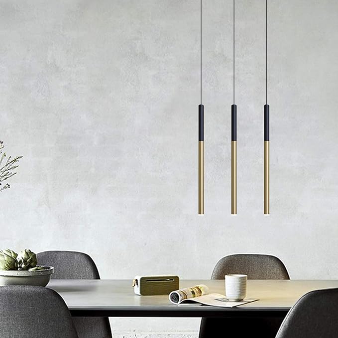 ALTAIR 3 Mini Pendant Lighting Black-Brass - Image 7
