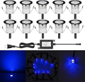 Low Voltage LED Deck Light Kit Stainless Steel Waterproof Recessed Wood Decking by QACALEDOutdoorRecessedDeckLightingKits