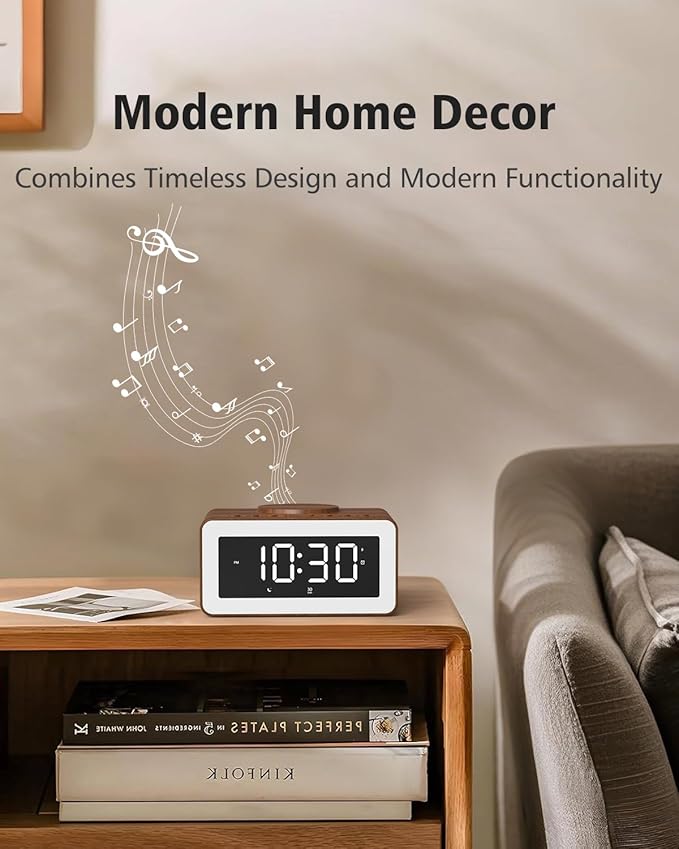 Digital Alarm Clocks for Bedrooms, Alarm Clock - Image 9