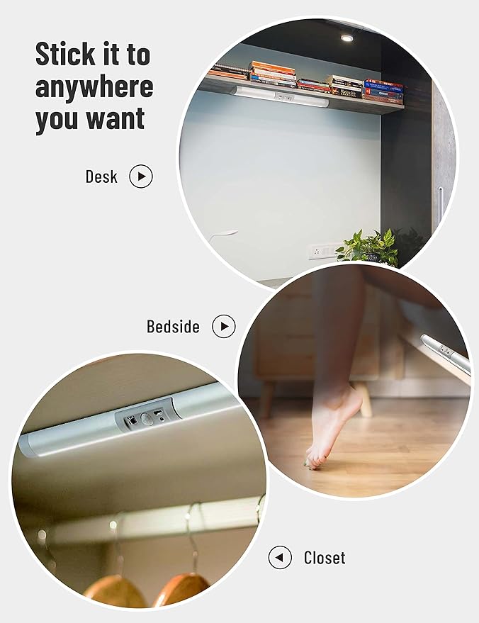 Joyzy 2 Pack Motion Sensor Closet Lighting - Image 8