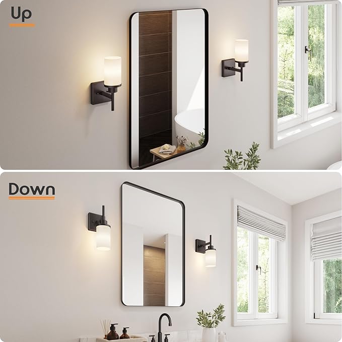 Wall Lights Over Mirror Bathroom Vanity Light Fixtures - Image 3