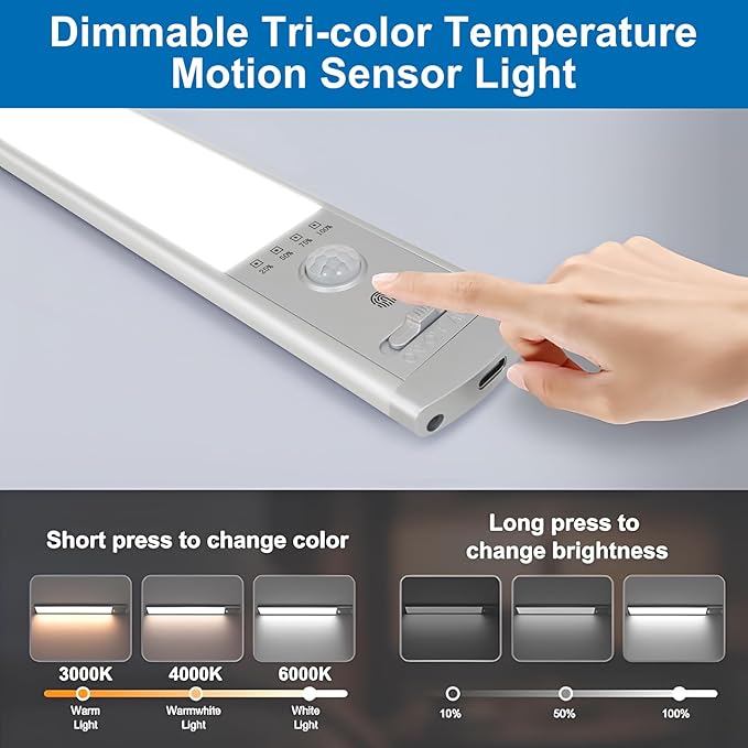 Under Cabinet Lighting, Rechargeable Under Counter Lights - Image 2