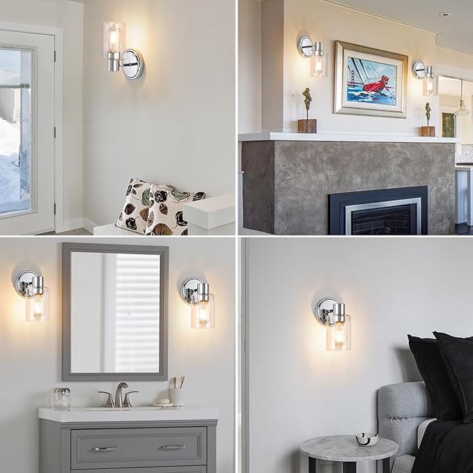 2 Light Bathroom Wall Sconce Light Fixtures - Image 7
