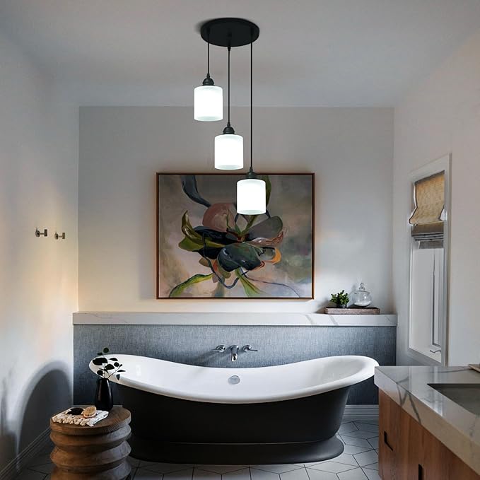 3 Lights Industrial Pendant Light - Image 6