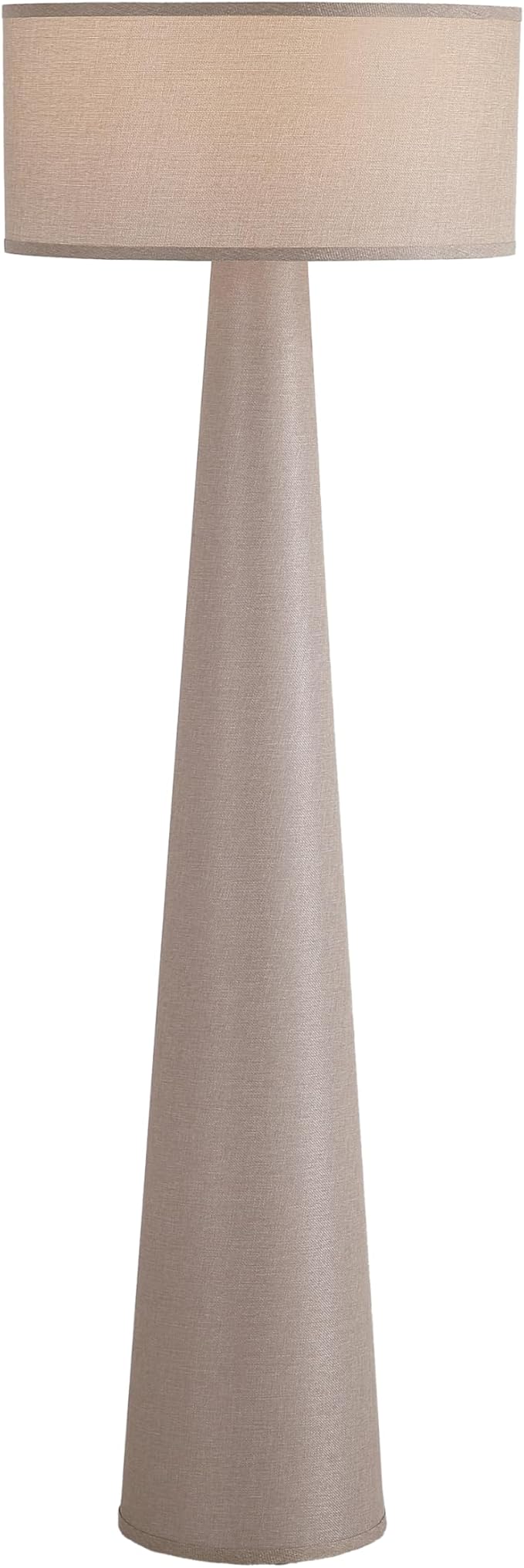Floor Lamp - Branch and Wick – 59” Tall Standing Linen Lamp - Image 8