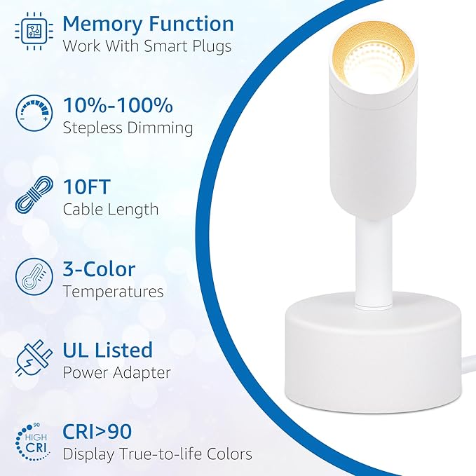 SUNVIE LED Spot Lights Indoor 3W Up Lights - Image 2
