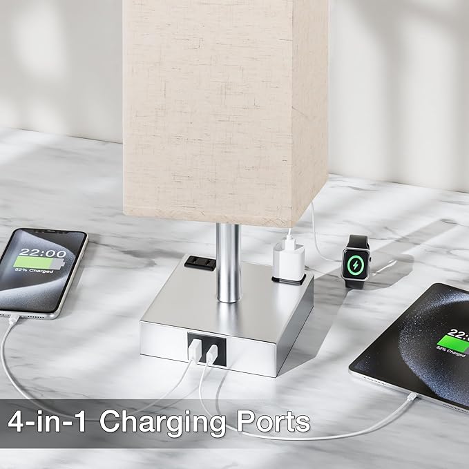 Touch Bedside Table Lamp for Nightstand - Image 4