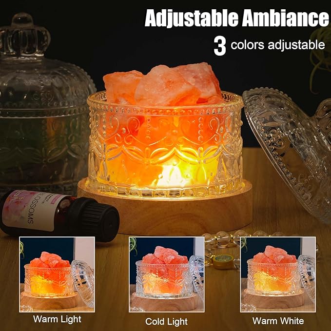 Runyangshi Himalayan Salt Lamp Night Light - Image 2