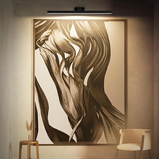 Picture Lights for Wall, Battery Operated Picture Light 24in Gallery Light for - Image 8