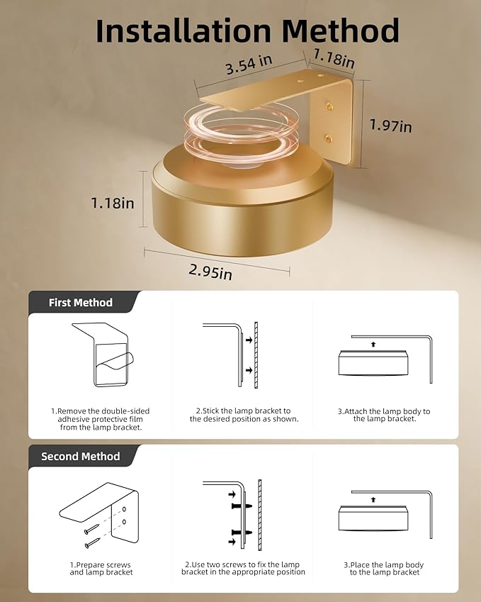 EZVALO Picture Lights for Wall, Rechargeable Battery Magnetic Poster Lights - Image 8