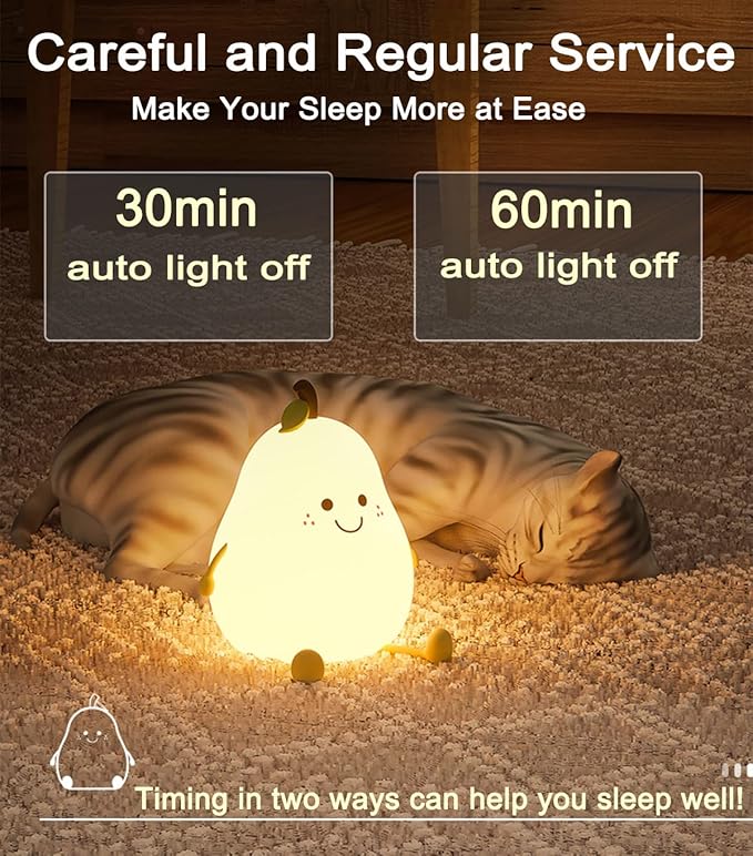 HAPPYBAG Cute Silicone Night Light - Image 2