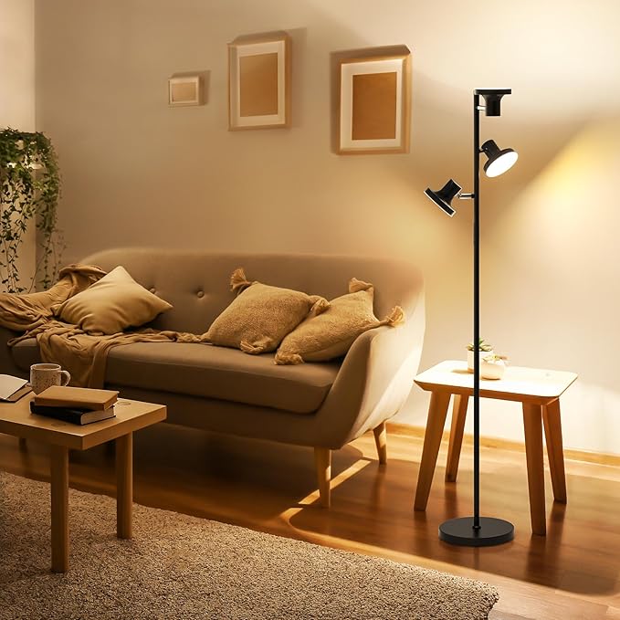 36W LED Tree Floor Lamp, Modern Dimmable Standing Lamp - Image 8