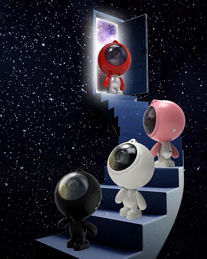 AIRIVO Star Projector, Astronaut Galaxy Projector Night Light Bluetooth Speaker - Image 8