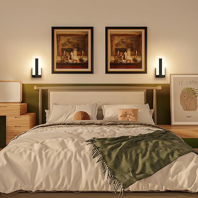 Joosenhouse Modern LED Wall Sconce Dimmable Wall Mounted Lamp Set of 2 - Image 6