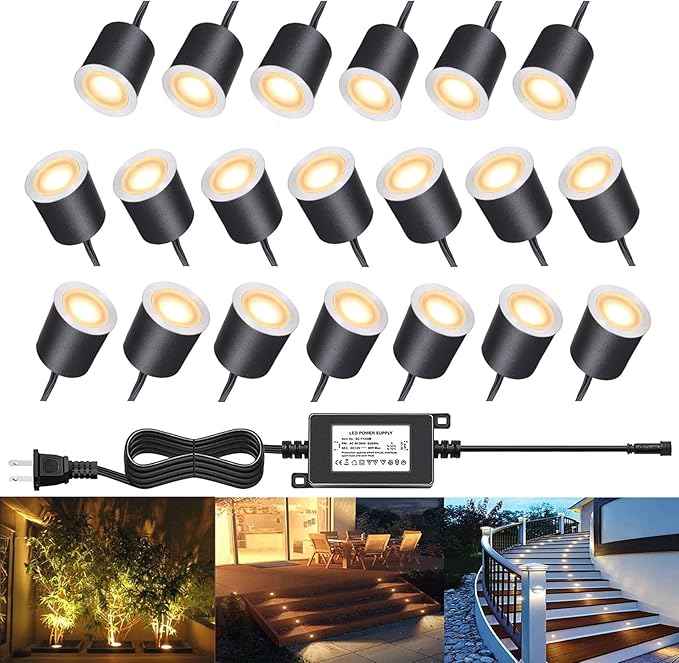 LED Recessed Deck Light Kits by QACALEDOutdoorRecessedDeckLightingKits