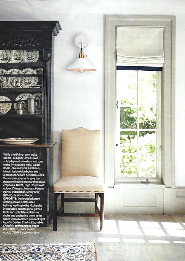 Plug-in Wall Lamp with Umbrella Shade, Bright White Wall Light Fixture Set of - Image 5