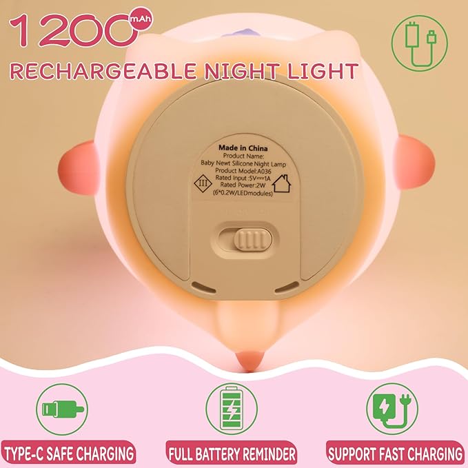 Axolotl Night Light for Kids - Image 5