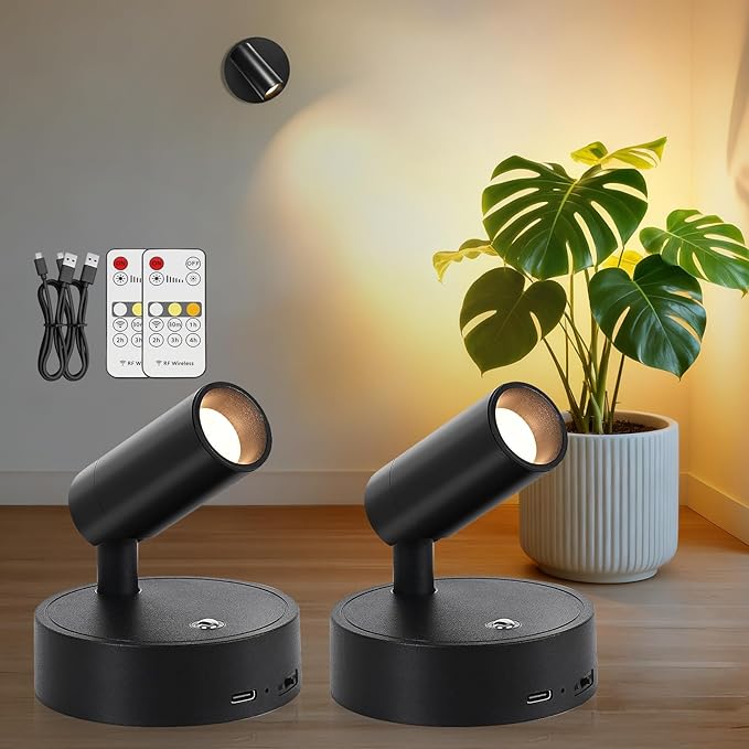 Spotlight Indoor, Wireless Battery Operated by Lightupyourlife