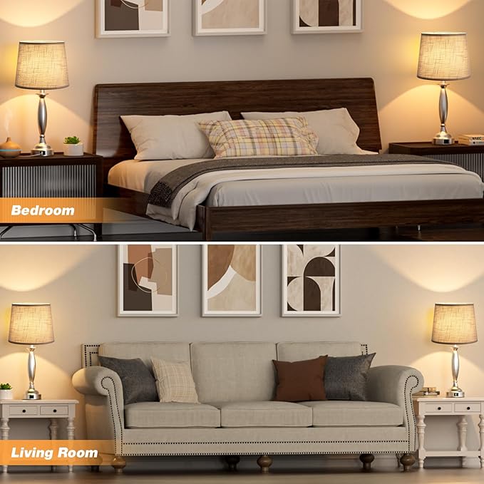 Lamps for Bedrooms Set of 2 - Image 4