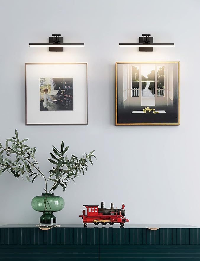 Joossnwell LED Picture Lights for Paintings Dimmable 15.5 Inch Long Hard-Wired - Image 5