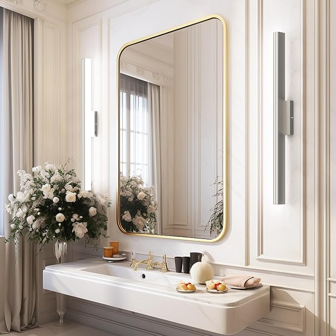 Ralbay 40inch Brushed Nickel Vanity Light - Image 9