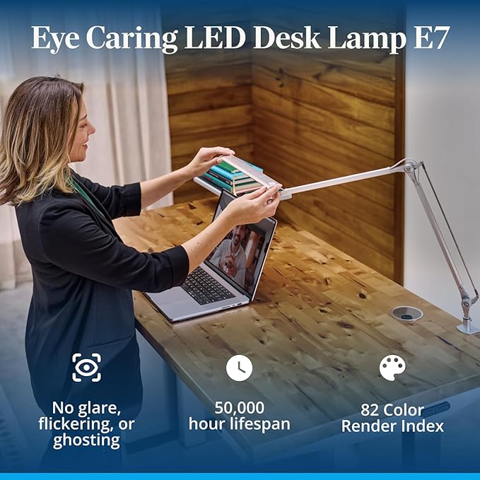 Uplift Desk E7 LED Clamp Lamp - Image 7