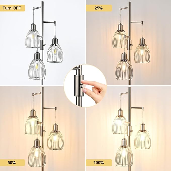 Dimmable Floor Lamp, Industrial Floor Lamps - Image 3