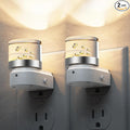 L LOHAS LED Night Light, 2 Pack Night Lights Plug into Wall, 3000K Soft Light by LLOHASLED