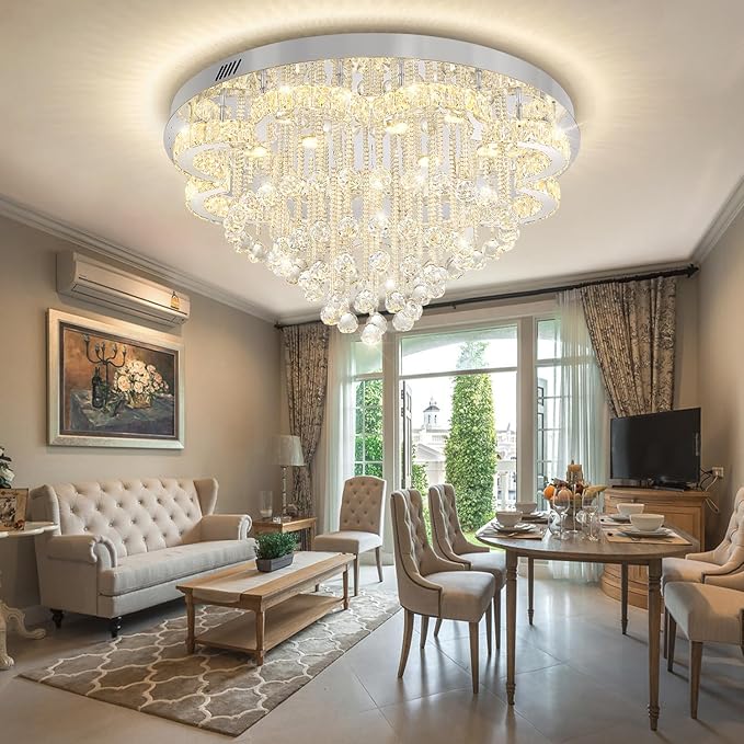 W32inches Modern Crystal Chandeliers by FlashingGod