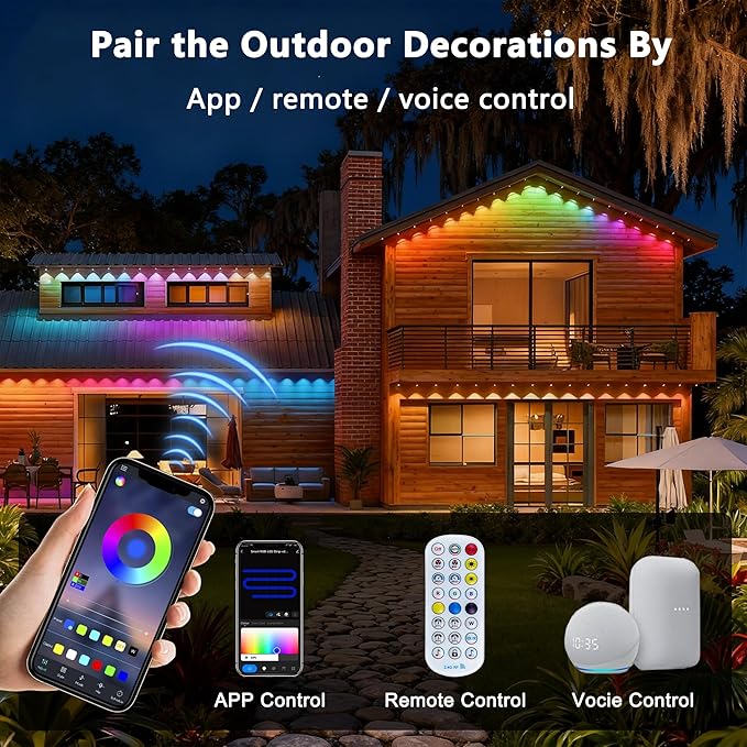 Permanent Outdoor Lights, 100ft - Image 2