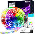 VOLIVO 400ft Led Strip Lights for Bedroom, Color Changing Led Light Strips Kit by VOLIVO