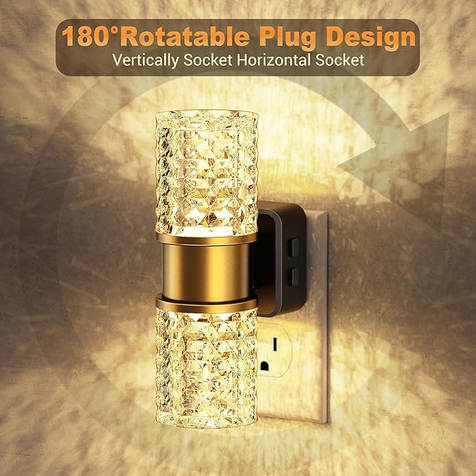 JandCase Night Lights Plug into Wall, Color Changing Night Light - Image 8