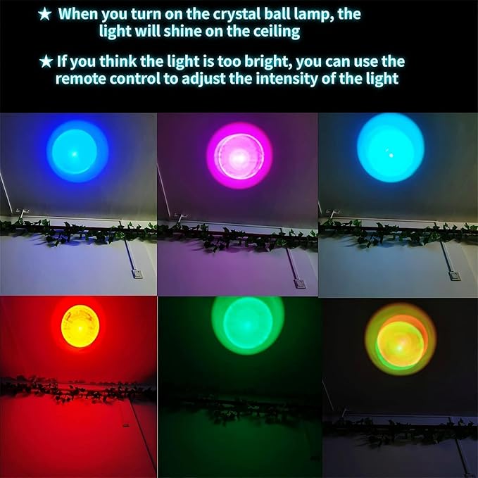 Large Moon&Fairy Crystal Ball Night Light - Image 7