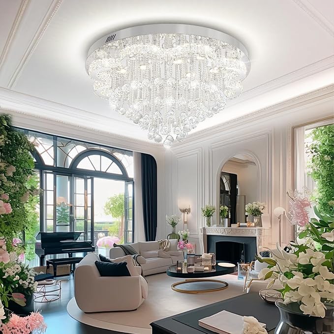 W32inches Modern Crystal Chandeliers - Image 7