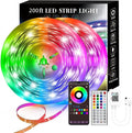 200FT Smart LED Strip Lights, RGB Strip Lights Sync to Music by Lcutml