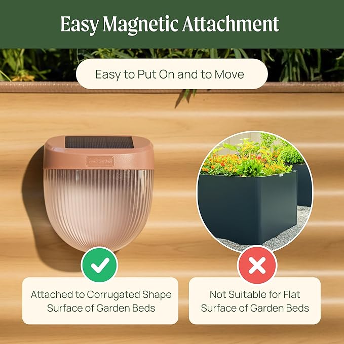 Vego garden Rippled Solar Garden Lights - Image 5