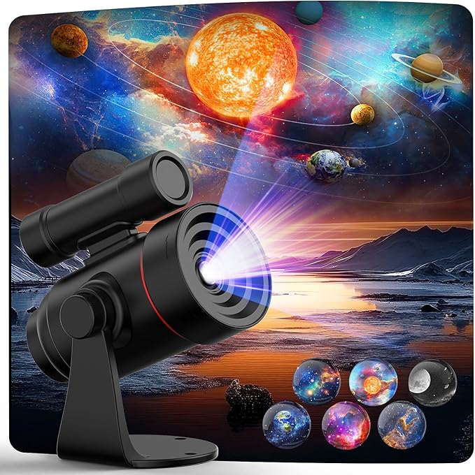 Star Light Projector Starry Night Light, Planetarium Galaxy Projector by VanSmaGo