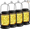 4 Pack Hanging Solar Lantern Lights, Gifts by Vcdsoy