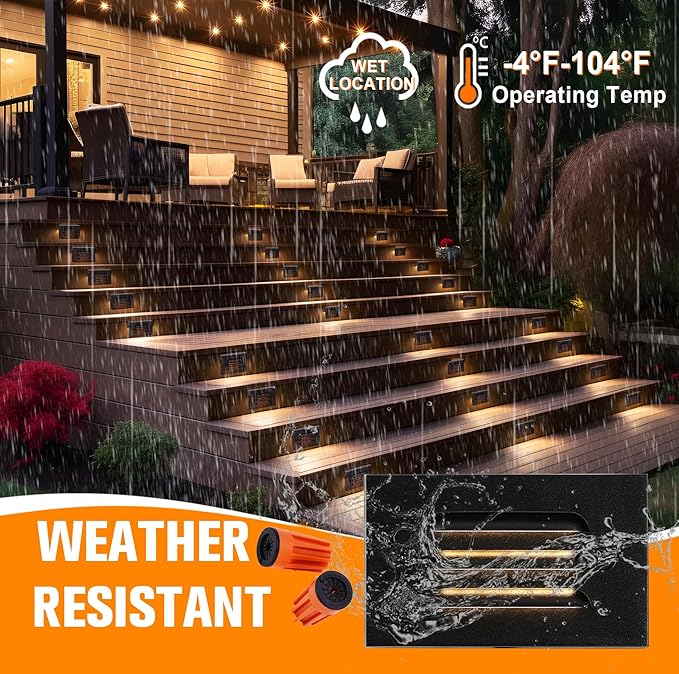 CLOUDY BAY 5CCT 12V 4W Low Voltage LED Step Light - Image 7