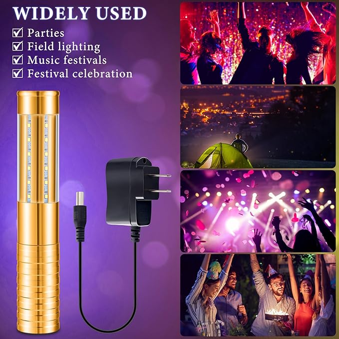 Civaner Upgrade 4 Pcs Bottle Service Lights LED Strobe Baton Bottle Girl Lights - Image 4
