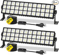 2Pack 100W Shop Light, 14000LM 6000K Daylight White Super Brighter LED Shop by YQNLIFA-BlackLightParty