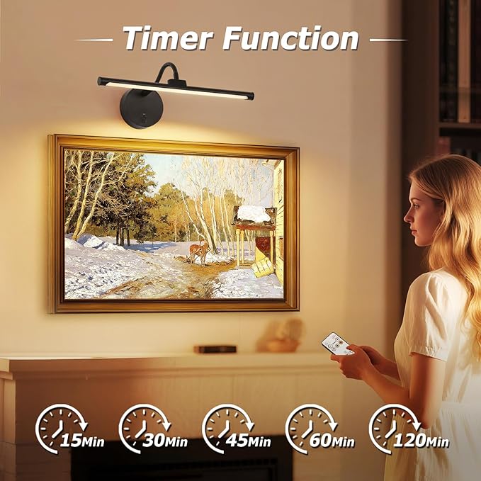 Picture Lights for Wall – Wireless Rechargeable LED Light - Image 5