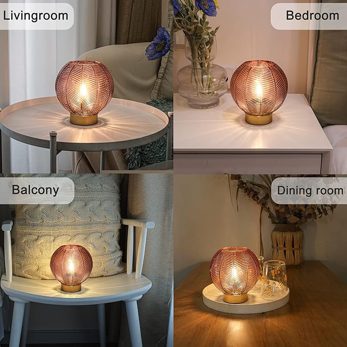 Battery Powered Lamp, Cordless Table Lamps Battery Operated Lamp - Image 7