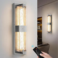 Battery Operated Resin Wall Sconce by WOSHITU