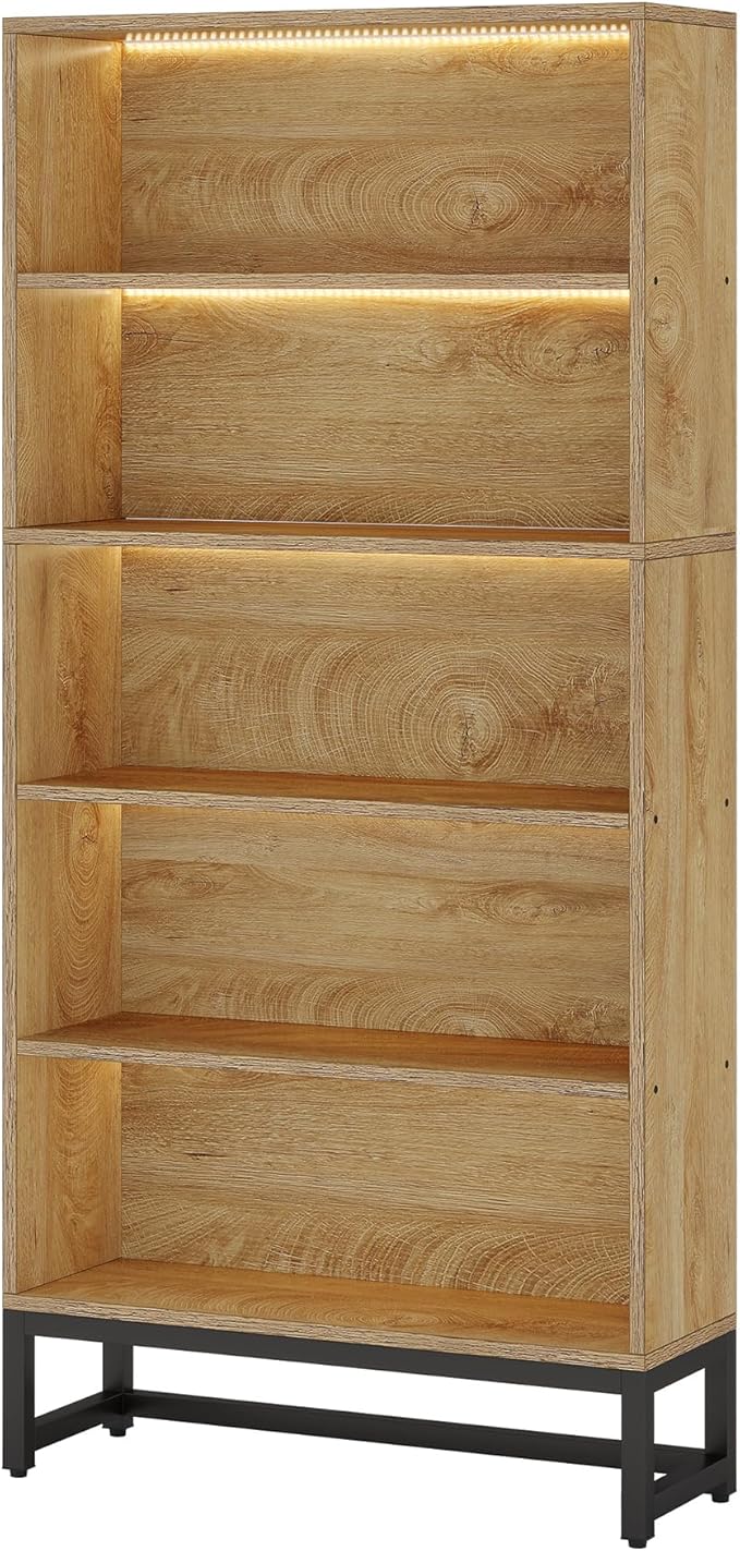 Tribesigns Tall Bookcase and Bookshelf, 70.8" Large Bookcases Organizer - Image 10