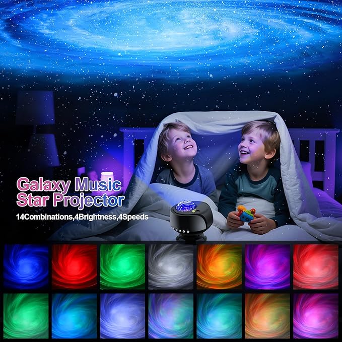 Larger Coverage Area Galaxy Projector, - Image 3